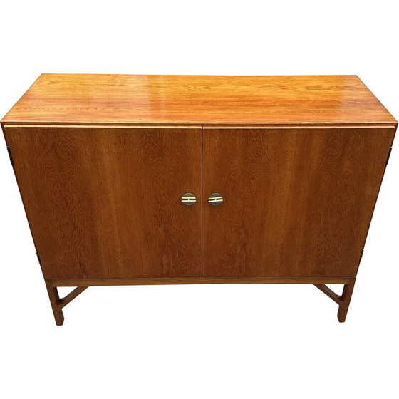 Image 1 of Vintage eikenhouten ladekast van Borge Mogensen voor Fdb Mobler