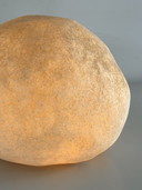 Grote "Pebble" tafellamp in hars van André Cazenave