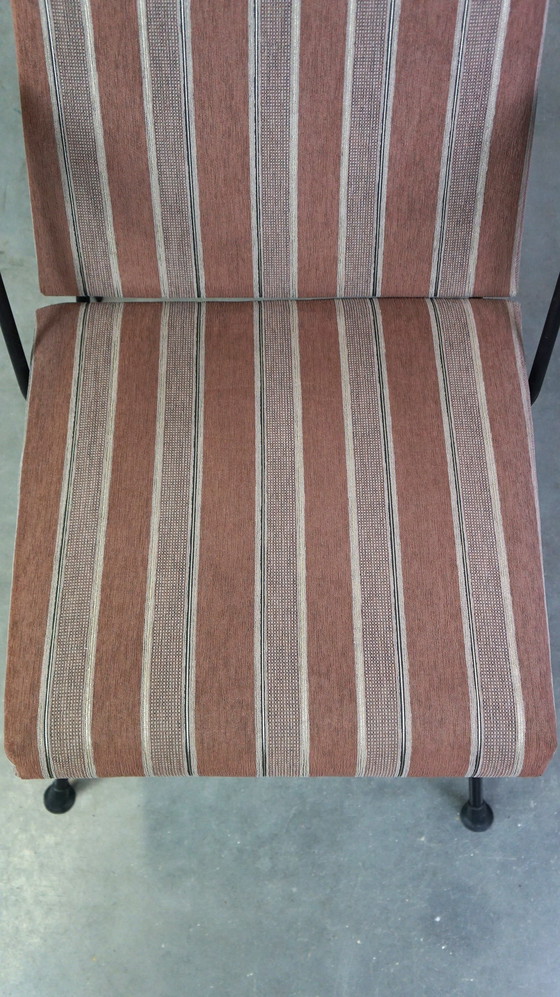 Image 1 of Vintage jaren 50/60 design fauteuil met hoge rug van Gispen model 1410