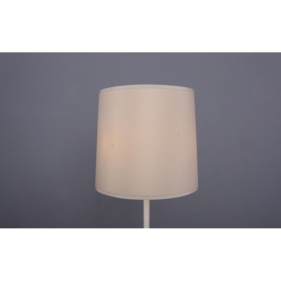 Image 1 of Vintage vloerlamp in wit gelakt staal met 4 lampen, 1950