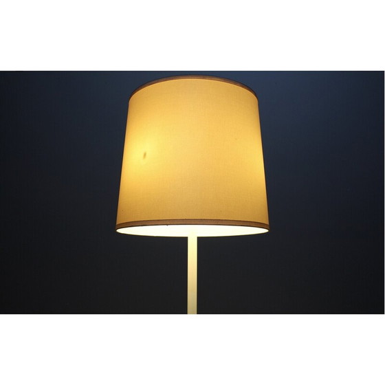 Image 1 of Vintage vloerlamp in wit gelakt staal met 4 lampen, 1950