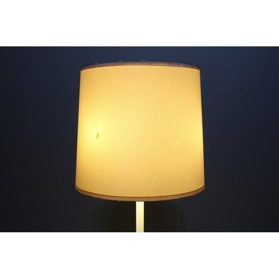 Image 1 of Vintage vloerlamp in wit gelakt staal met 4 lampen, 1950