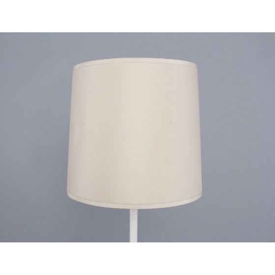 Image 1 of Vintage vloerlamp in wit gelakt staal met 4 lampen, 1950