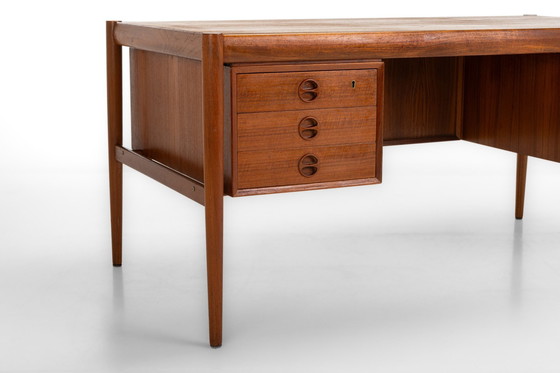 Image 1 of Deens Mid Century Schrijfbureau Door Randers Møbelfabrik - Bureau