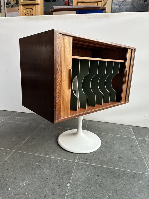 Midcentury Vinyl Cabinet Denmark 