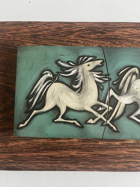 Image 1 of Vintage Wand decoratie jasba west germany