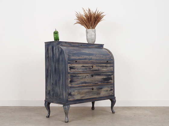 Image 1 of Eikenhouten secretaire, Deens ontwerp, 1960S, Productie: Denemarken