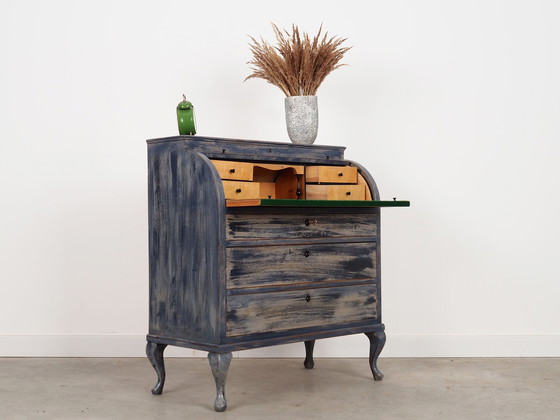 Image 1 of Eikenhouten secretaire, Deens ontwerp, 1960S, Productie: Denemarken