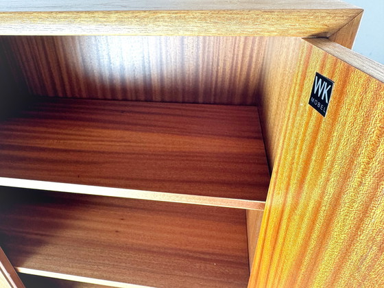 Image 1 of Mid Century Wk meubels teak plankenkast boekenkast vintage