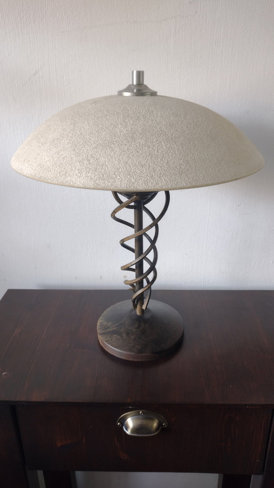 Image 1 of Vintage Design UFO Tafellamp