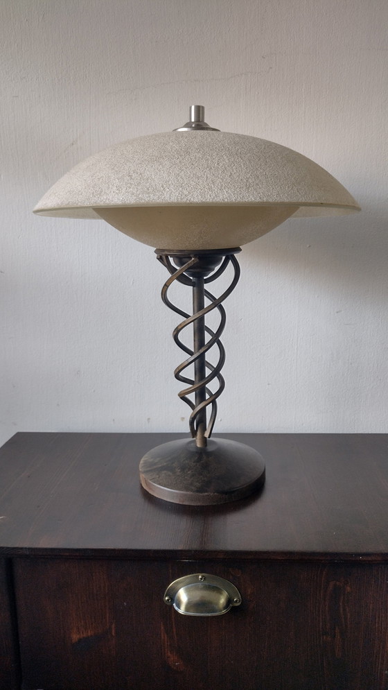 Image 1 of Vintage Design UFO Tafellamp