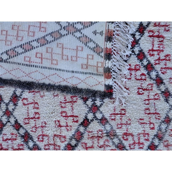 Image 1 of Vintage Berber vloerkleed Beni ouarain