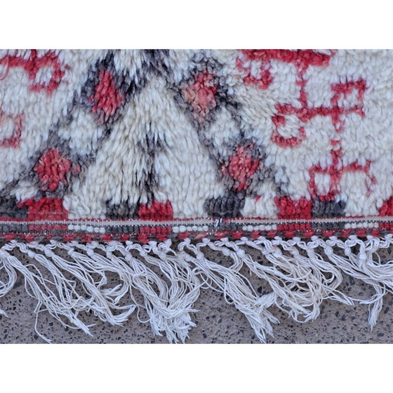 Image 1 of Vintage Berber vloerkleed Beni ouarain