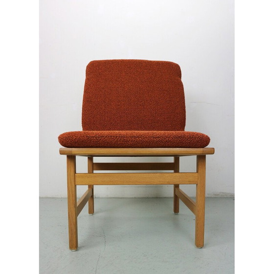 Image 1 of Set van 4 vintage bijzetstoelen model 3232 van Børge Mogensen voor Frederica Stolefabrik, 1968