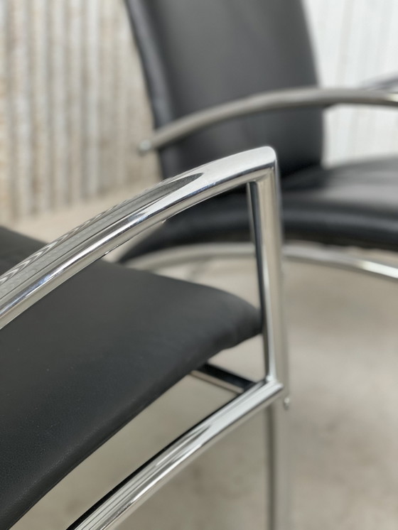 Image 1 of Kebe design fauteuils Denemarken 1980 vintage fauteuils