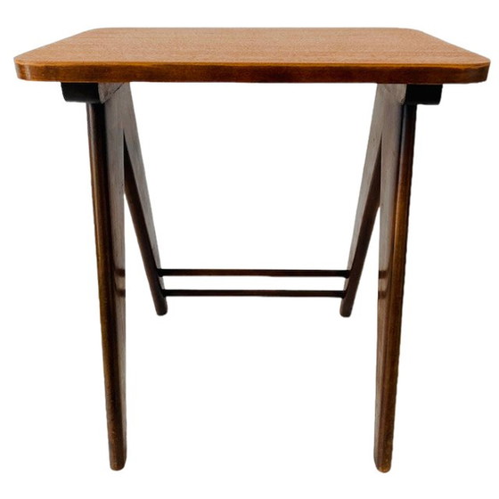 Image 1 of Mid-century deens design bijzettafeltje teak 1960's