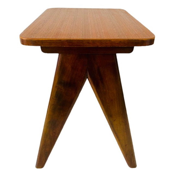 Image 1 of Mid-century deens design bijzettafeltje teak 1960's