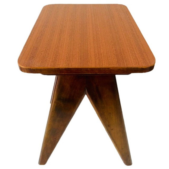 Image 1 of Mid-century deens design bijzettafeltje teak 1960's