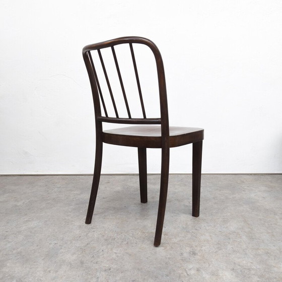 Image 1 of Set van 4 vintage Thonet A 811/4 eetkamerstoelen van Josef Hoffmann, jaren 1930