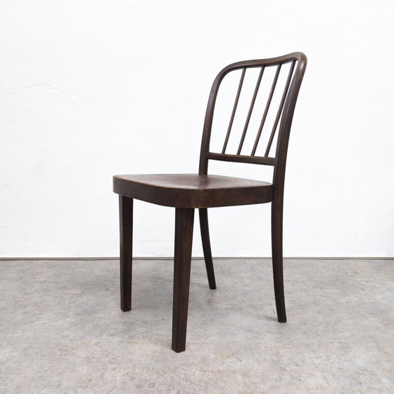 Image 1 of Set van 4 vintage Thonet A 811/4 eetkamerstoelen van Josef Hoffmann, jaren 1930