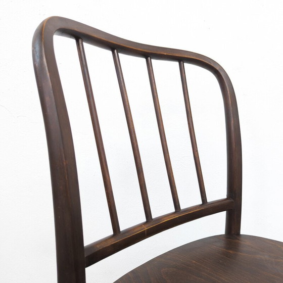 Image 1 of Set van 4 vintage Thonet A 811/4 eetkamerstoelen van Josef Hoffmann, jaren 1930