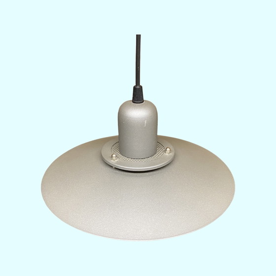 Image 1 of Vintage hanglamp van metaal/glas