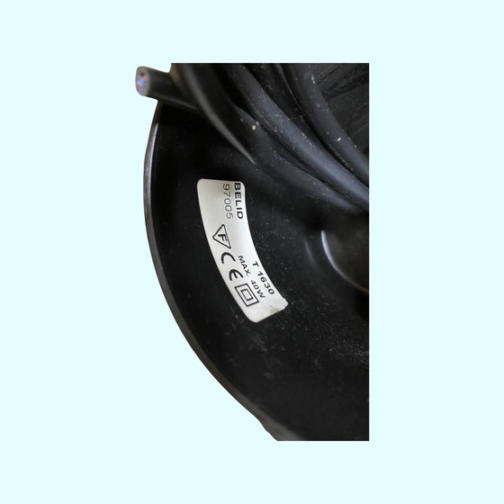 Image 1 of Vintage hanglamp van metaal/glas