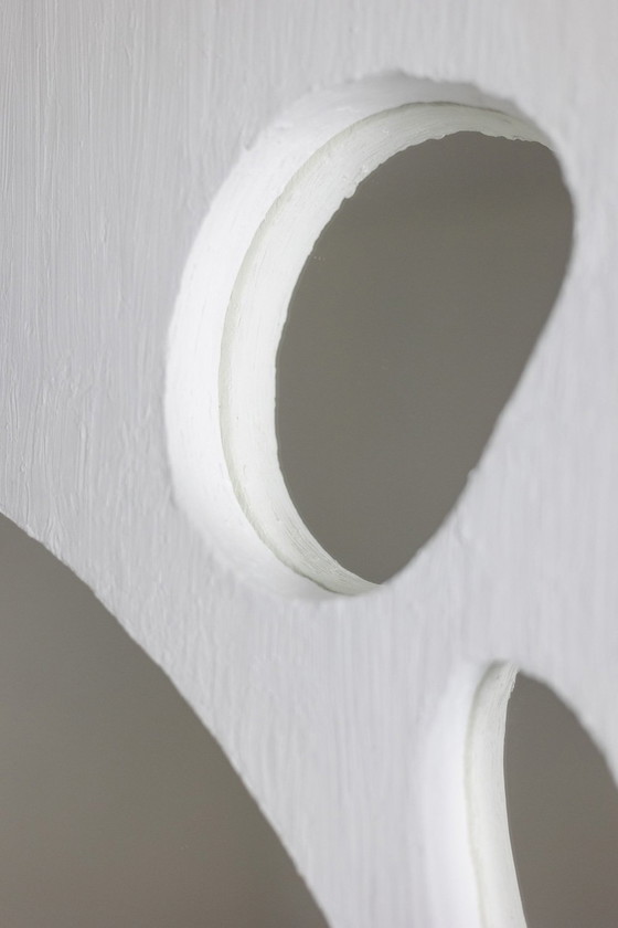 Image 1 of Gipsen spiegel. Kleine serie kunstenaarswerk.