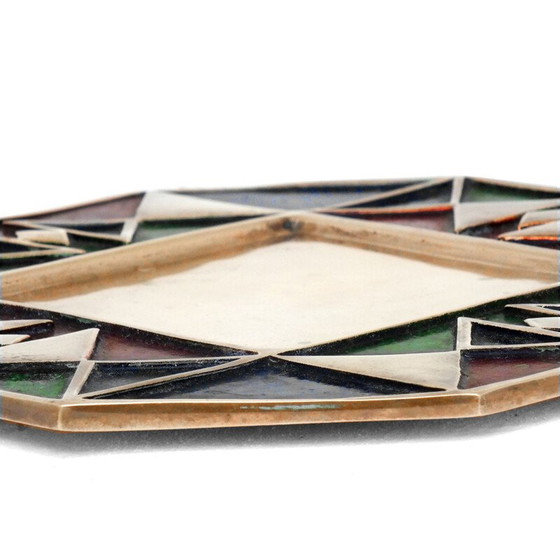 Image 1 of Vintage sculptuur in groen van Esa Fedrigolli voor Esart, Italië 1970