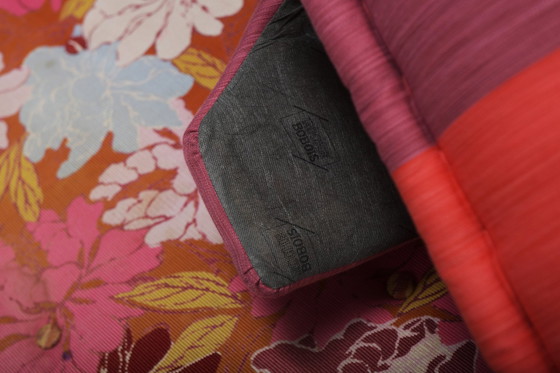 Image 1 of Mah Jong Sofa In 'Kenzo Takada' Stof Door Hans Hopfer Voor Roche Bobois Frankrijk