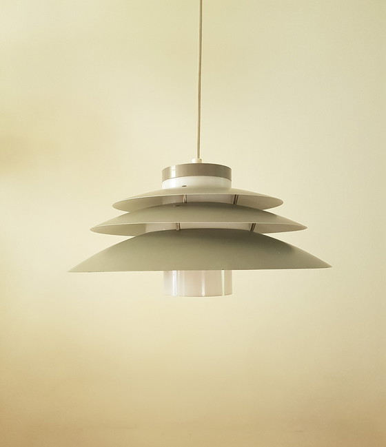 Image 1 of Deense design hanglamp van Bent Karlby voor Lyfa