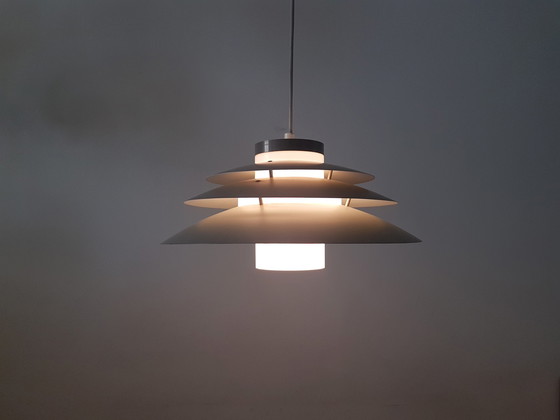 Image 1 of Deense design hanglamp van Bent Karlby voor Lyfa