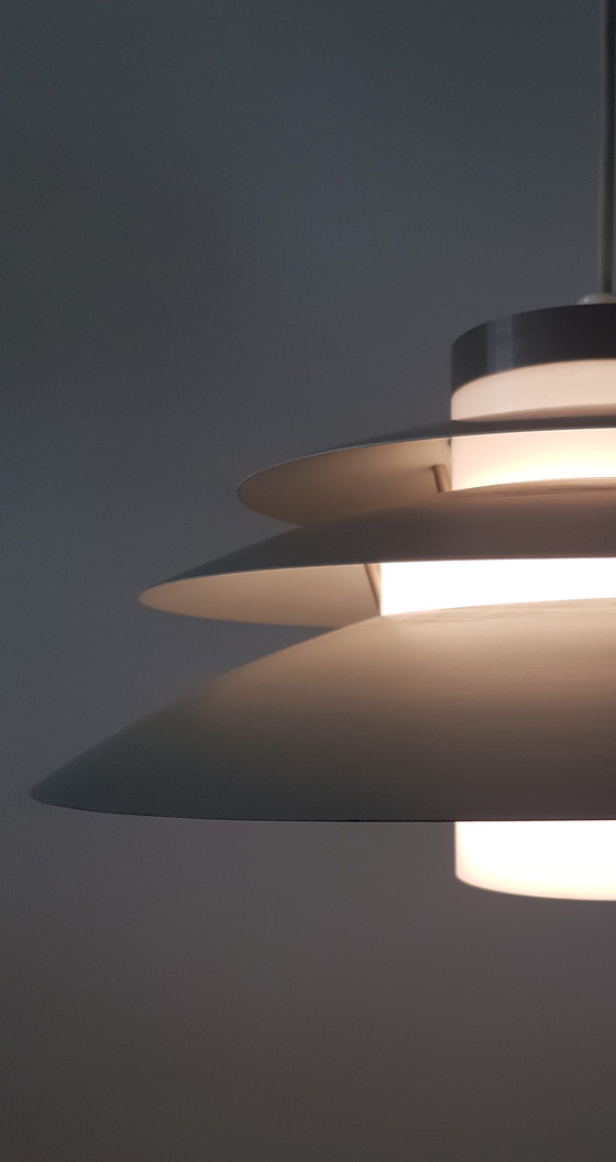 Image 1 of Deense design hanglamp van Bent Karlby voor Lyfa