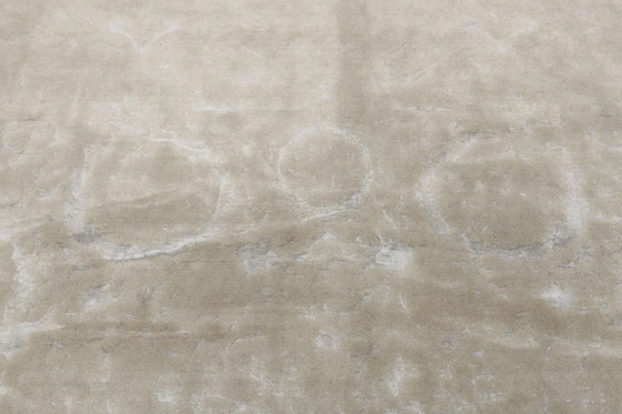 Image 1 of Designer Modern Tapijt Viscose Met Zijdeglans Kunstwerk Stuk 388 X 309 Cm