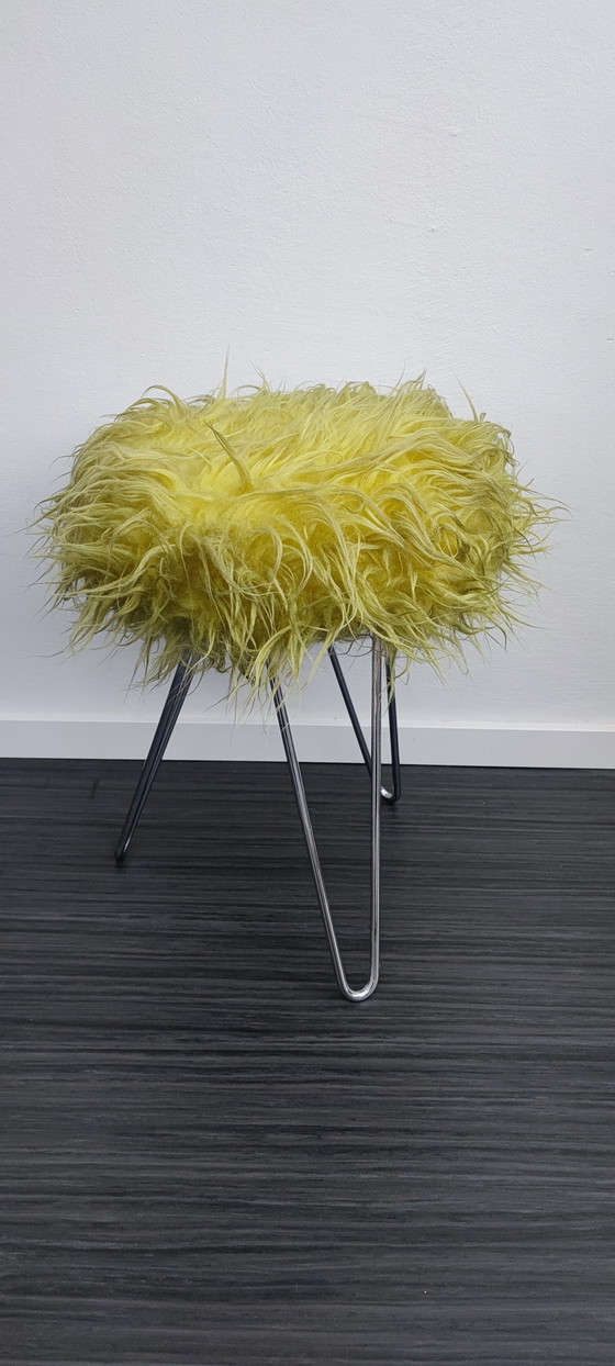 Image 1 of Vintage jaren 60 tripod kruk