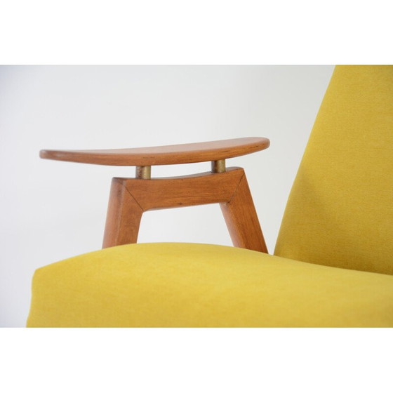 Image 1 of Vintage gele fauteuil van Jiroutek, 1960