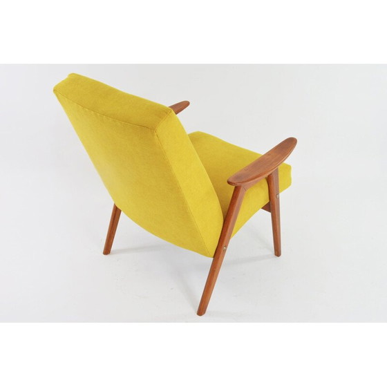 Image 1 of Vintage gele fauteuil van Jiroutek, 1960