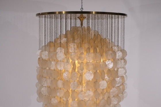 Image 1 of Hanglamp toegeschreven aan Verner Panton, jaren 1960.