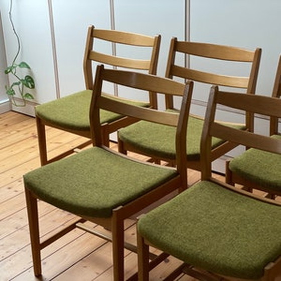 Image 1 of 6x Erik Wörtz voor IKEA de Ulvö stoelen