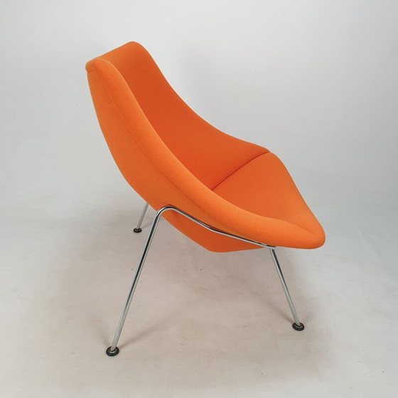 Image 1 of Vintage fauteuil met voetenbank Oyster van Pierre Paulin voor Artifort, jaren 1960