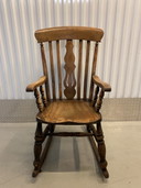 Vintage schommelstoel