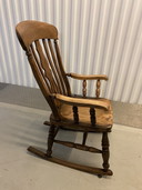 Vintage schommelstoel