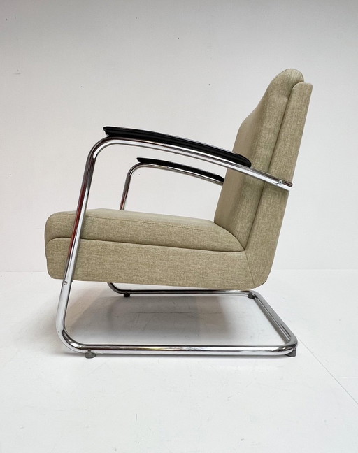 Groene Eminent Fauteuil Van Ahrend De Cirkel, 1950'S