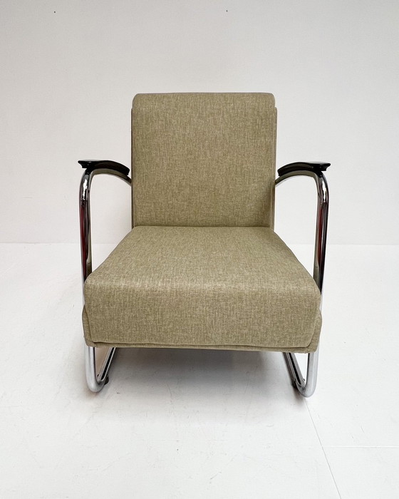 Image 1 of Groene Eminent Fauteuil Van Ahrend De Cirkel, 1950'S