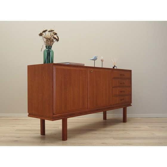 Image 1 of Vintage teakhouten dressoir van Örnen Möbelfabrik, jaren 1960