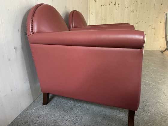 Image 1 of 2x Poltrona Frau fauteuils