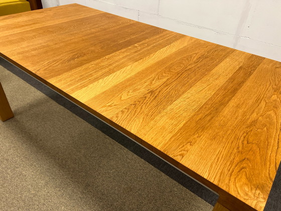 Image 1 of Leolux Vivre Eettafel Eiken hout