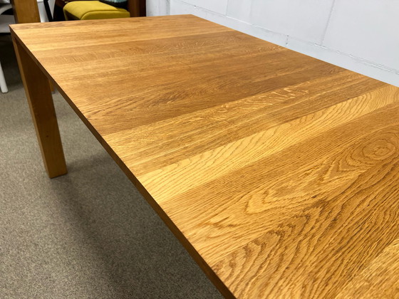 Image 1 of Leolux Vivre Eettafel Eiken hout