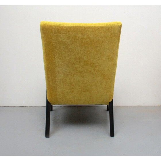 Image 1 of Vintage fauteuil in massief hout, 1950