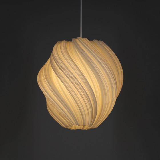 Image 1 of Swiss Design Koch #2 Klok Hanglamp Wit